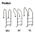 Double gobvu Stainless Simbi Pool Ladder Swimming Pool