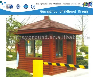 (HD-19111)Wood pavilion for security
