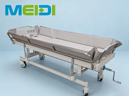 Movable Medical Shower Bed Hospital Bathing Assistance Bed