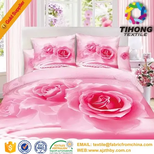 2016 hotsale print plain cotton textile luxury feather home textile