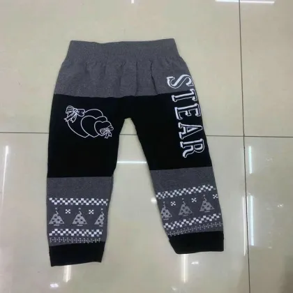 Dollar Mode YLD003 Girls' Athletic Dance Print Slim Leggings - Multiple Colors