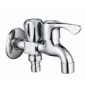 Silver Zinc Stable Water Flow Washing Machine Faucet