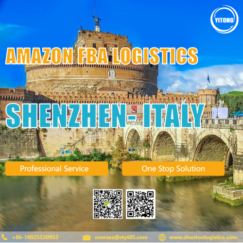 Amazon FBA Logistics Freight Service from Shenzhen to Italy