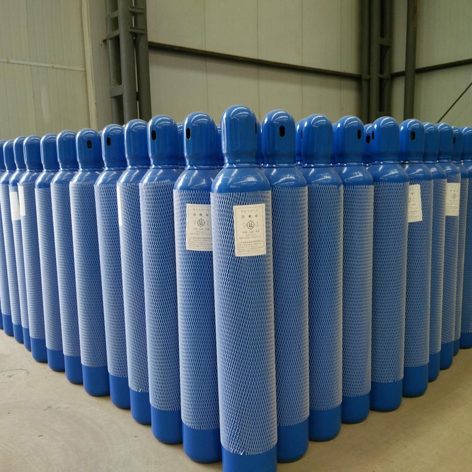 White Blue Black Steel Cylinder Protective Mesh Sleeve 7 White Blue Black Steel Cylinder Protective Mesh Sleeve 7