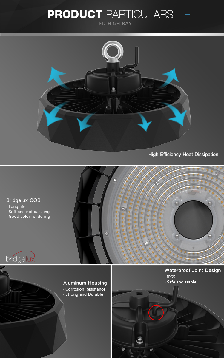 Controllable explosion-proof LED high bay light