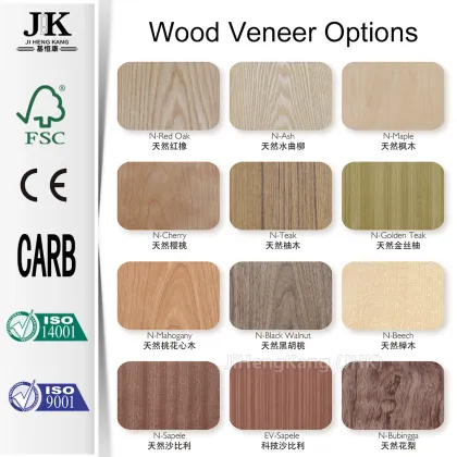 JHK-Chinese Mahogany Veneer Plywood Doors