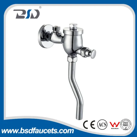 Brass urinal flush master valve