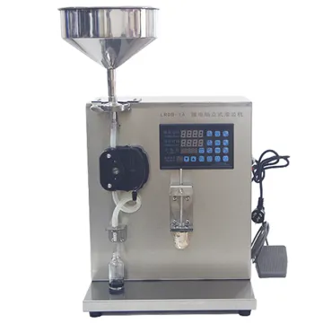 Semi-Automatic Nozzle Nail Polish Remover Filling Machine