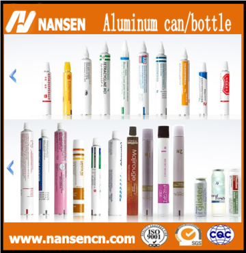 collapsible aluminum tubes cosmetic