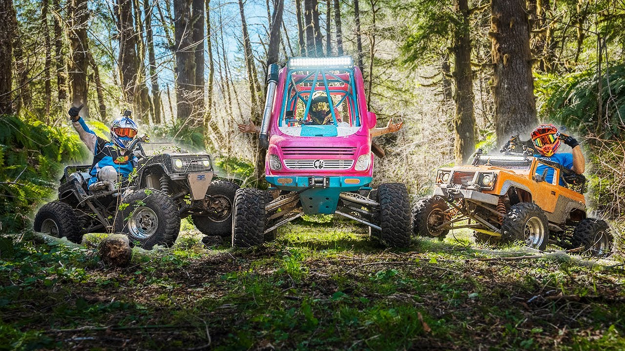 Power Wheel Battery and forest adventure