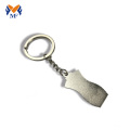 Metal custom shape hard enamel keyring