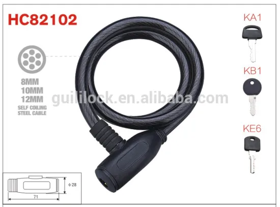 HC82102 wenzhou biker accessories lock baby carritage