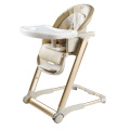 Cadeira alta de jantar de plástico para bebês / bebês / bebês