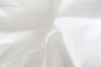 100% Polyester Alo Vera Treatment White Fabrics