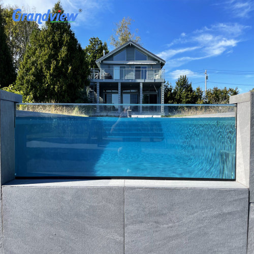 80 feuille acrylique épaisse transparente pour fenêtre de piscine