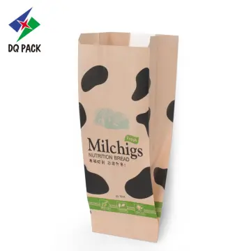 Pillow bag for baked bread kraft paper pouch