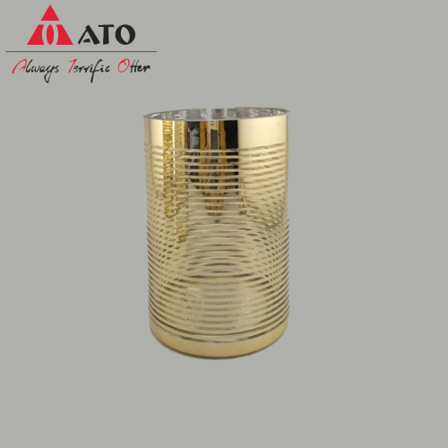 ATO Wholesale luxury electroplate flower glass vase