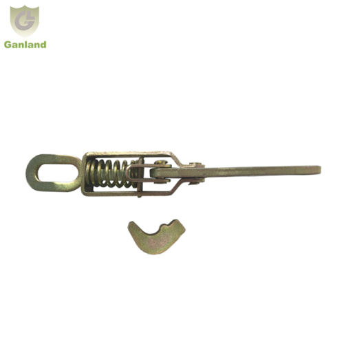 GL-17116 Wing Van Steel Over Centre Spring Toggle Latch for Truck Trailer Dropside Door Lock
