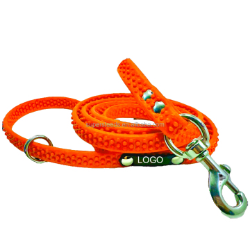 Customizable 13mm Super-grip Dog Leash with Round Tail Zinc Alloy Hook