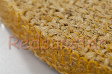 Jute Polish wheel with oil for metal polishing