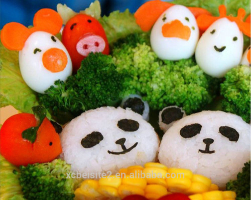 YL010 Wholesale custom plastic panda cake baking mold