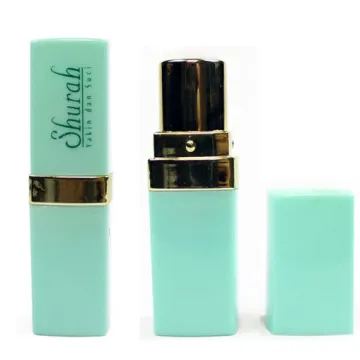 Plastic Square shape Empty Lipstick tube