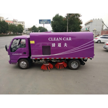 Caminhão de limpeza de varredura de capacidade de carga de 4 toneladas