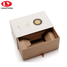 Kraft Drawer Box with Brown Paper Insert