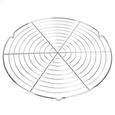 Camping Picnic Tool Grill Cooking Multifunction Round Grill Net Barbecue Wire Mesh