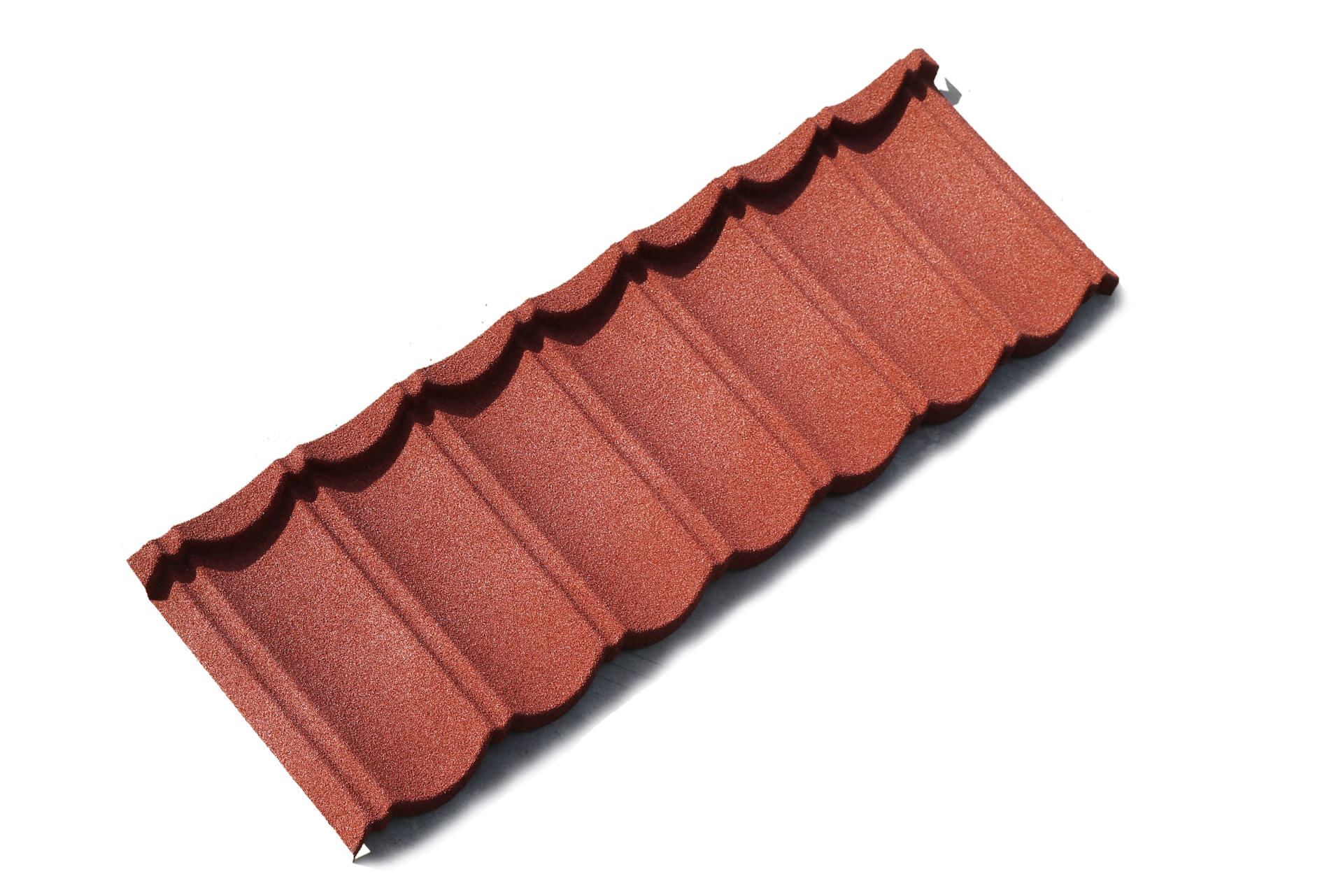 Long lifespan waterproof roof metal tile