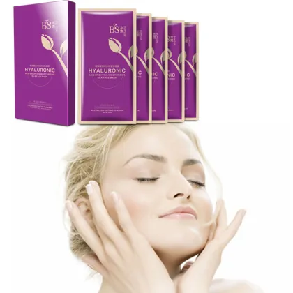 High quality hyaluronic acid beauty hydrating facial mask