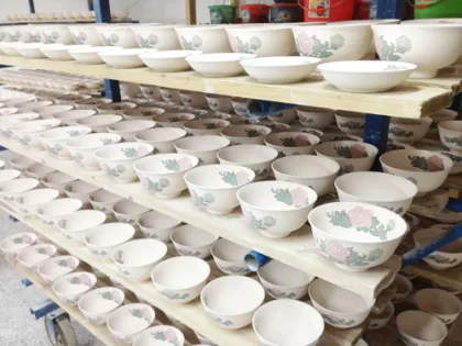 Hotel Porcelain Tableware Plate Bone China Plate Tea Set