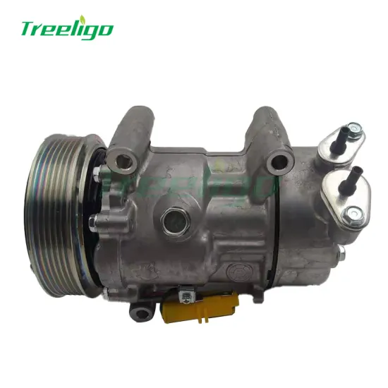 Car Air Compressor AC 9671456680 for PEUGEOT 206/307 and CITROEN 12V