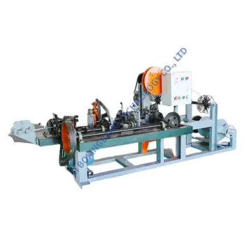Double Wire Positive and Negative Twist Barbed Wire Machine