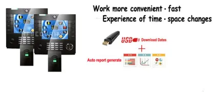 HF-ICLOCK3800 Biometric Colored Screen Attendance Systems