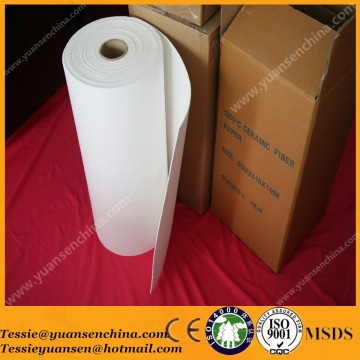 1260 refractory ceramic fiber paper for heat insulation