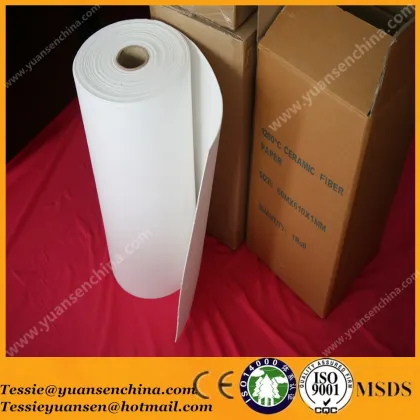 1260 refractory ceramic fiber paper for heat insulation