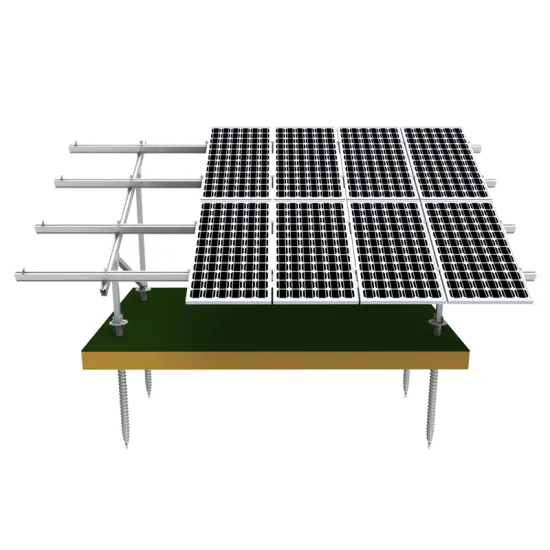 Ground Screw Solar Panel Mounting Structures and Frames