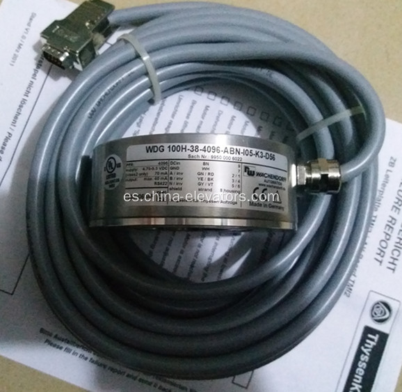 Codificador Sach NR: 99500006022 para ascensores Thyssenkrupp