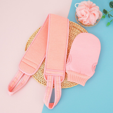 Bath Mud Rubbing Gloves and Ball Combination Set