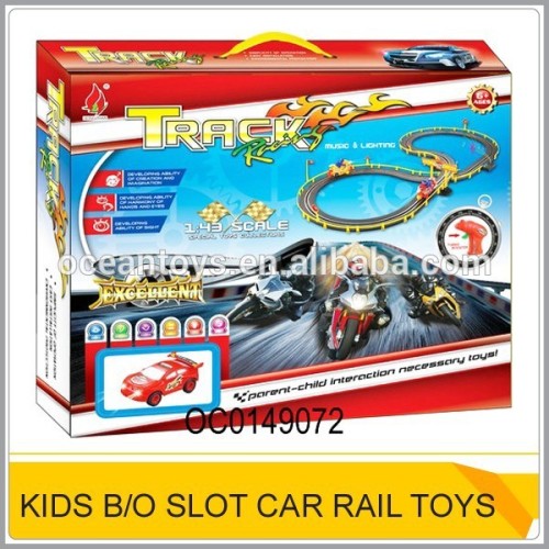 Electric slot car racing track set with music and light OC0149072