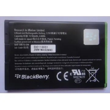 New Blackberry Replacement Battery