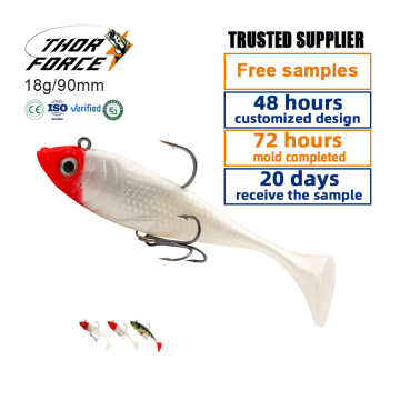 THORFORCE 9cm 18g Lead Fishing Lure - Soft Vibe Bait