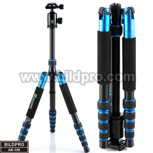 blue color camera tripod AK-155