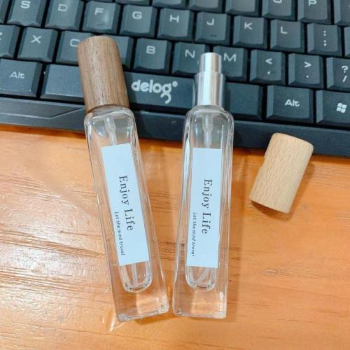 10ml Square Glass Perfume Bottle with Cap