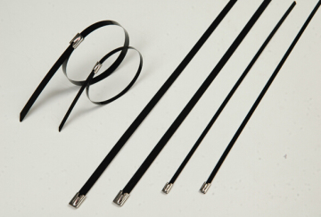 Stainless Steel Epoxy Coated Ball-Lock Cable Tie