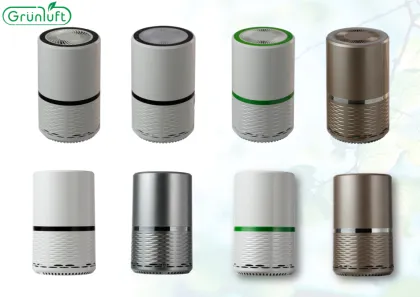 Intelligent desktop mini hepa air purifier
