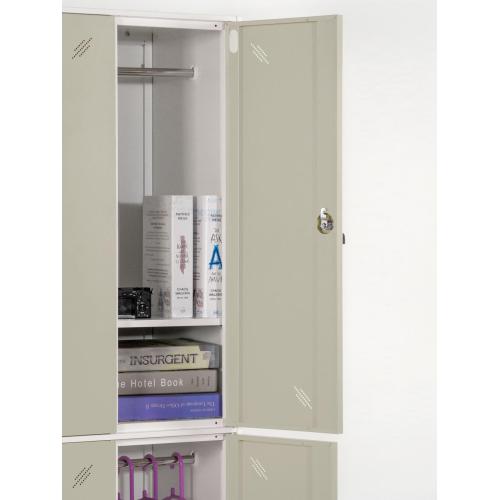 6 Door Steel Lockers for Office