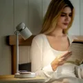 Lámpara de escritorio de lectura multifuncional de carga inalámbrica