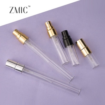 Clear Glass Refillable Atomizer Spray Bottles - 2ml, 3ml, 5ml, 10ml Aluminum Perfume Bottles Manufacturer